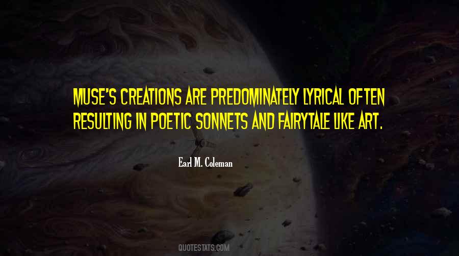 Quotes About Sonnets #1503463