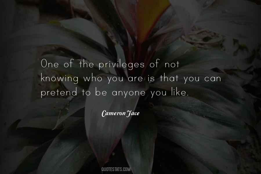Quotes About Not Knowing Who You Are #1300499