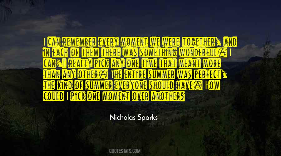 Quotes About One Time #1188901