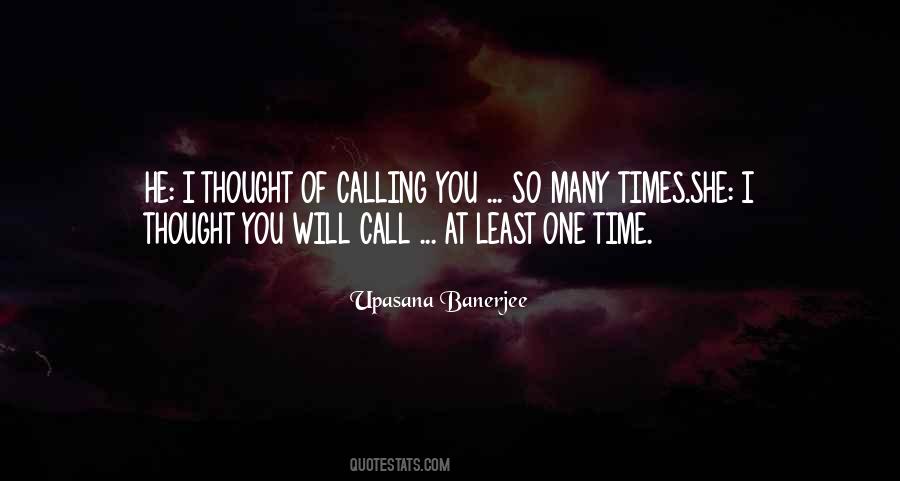 Quotes About One Time #1196052