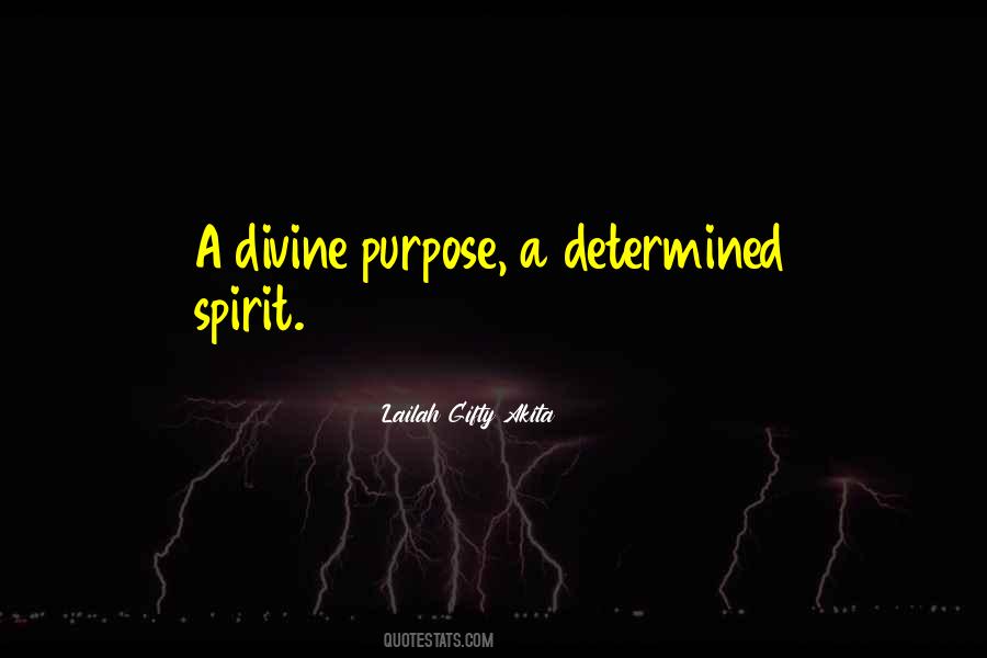 Determined Spirit Quotes #1580691