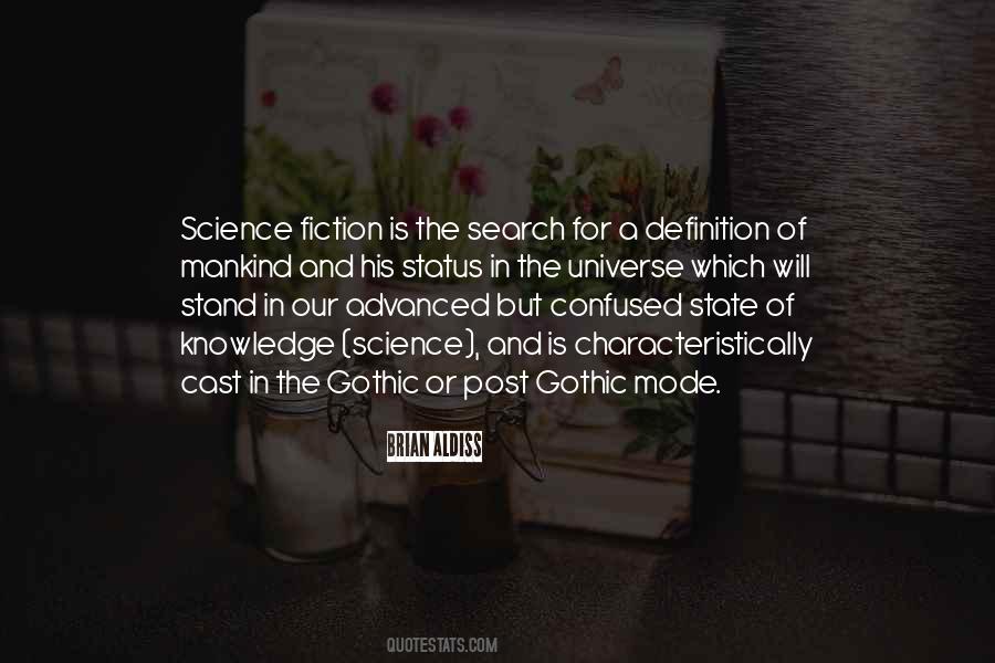 Quotes About Gothic Fiction #1047727