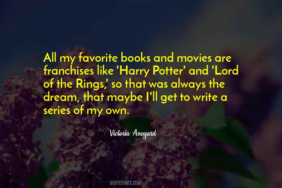 Favorite Series Quotes #1010437