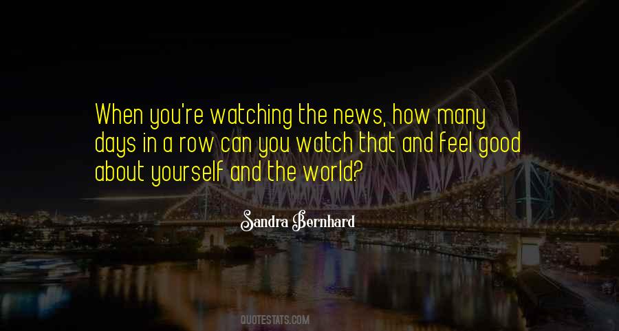 Quotes About Watching The World #223416