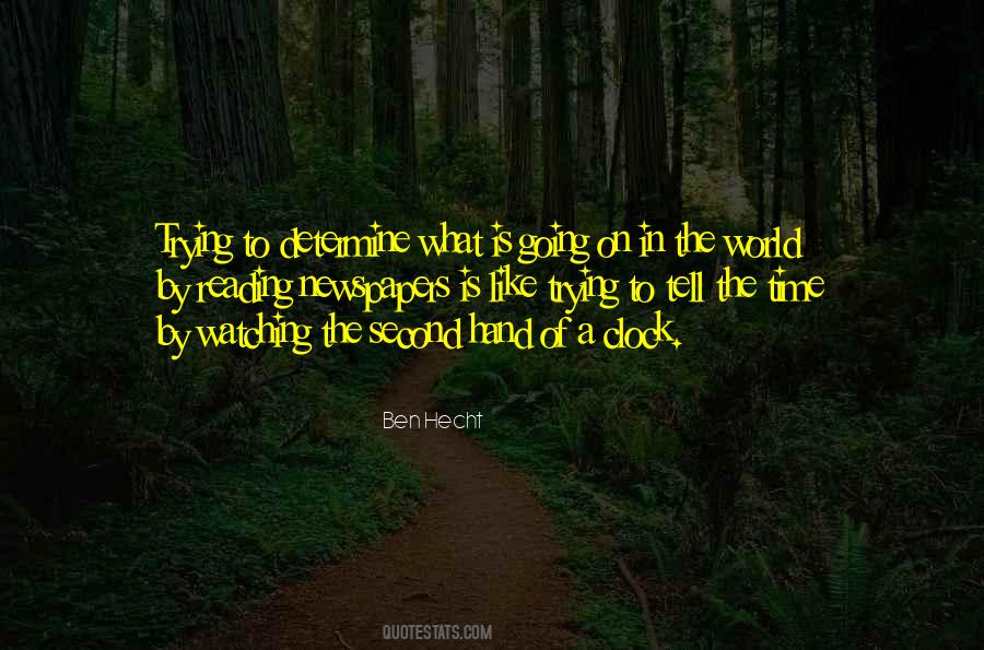 Quotes About Watching The World #451332