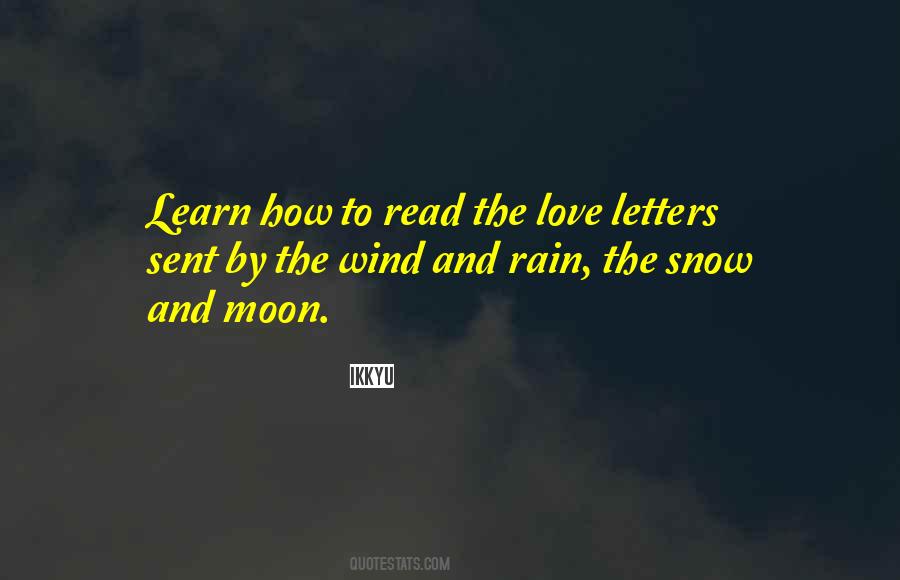 Love And Snow Quotes #1094017