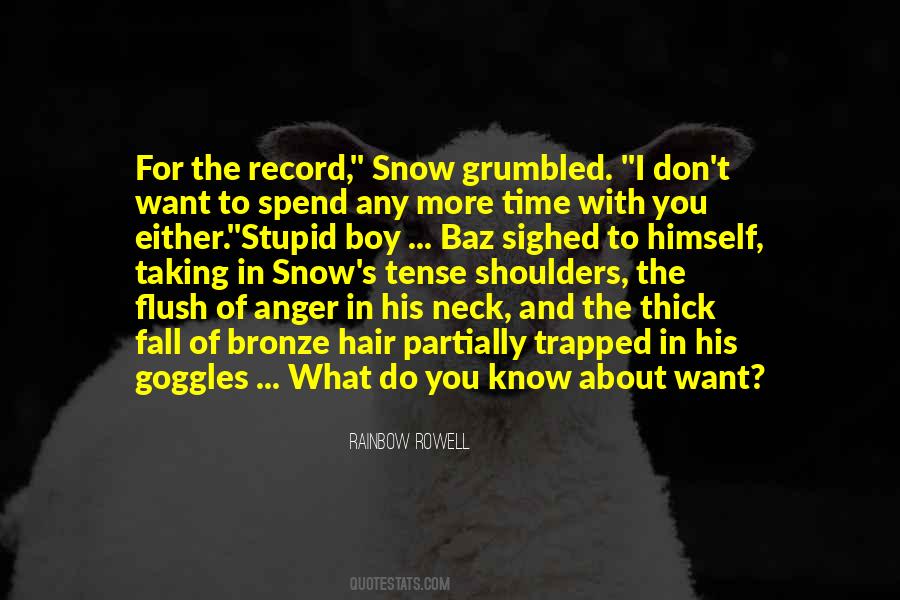 Love And Snow Quotes #1512173