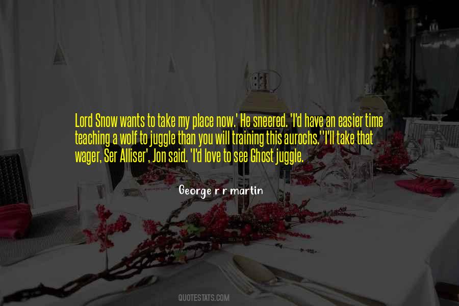 Love And Snow Quotes #1532253