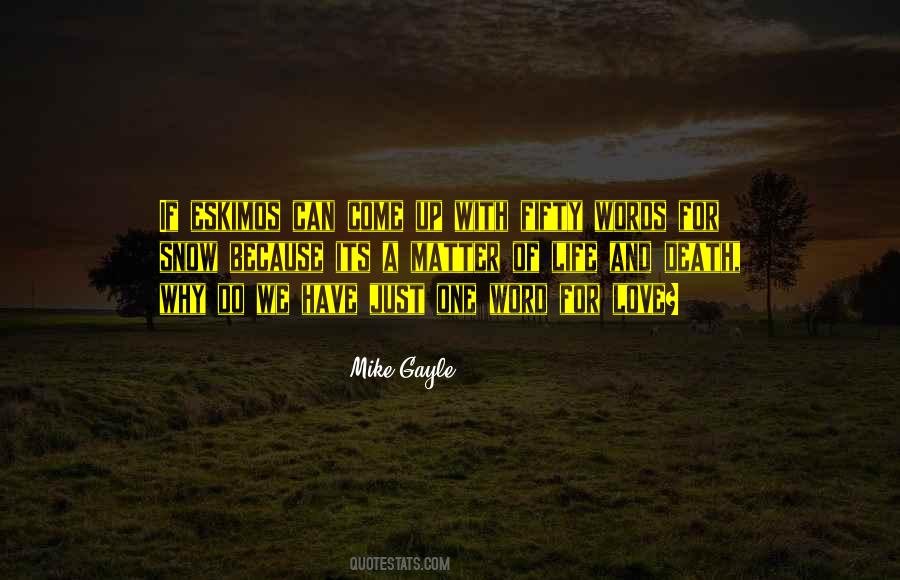 Love And Snow Quotes #400957