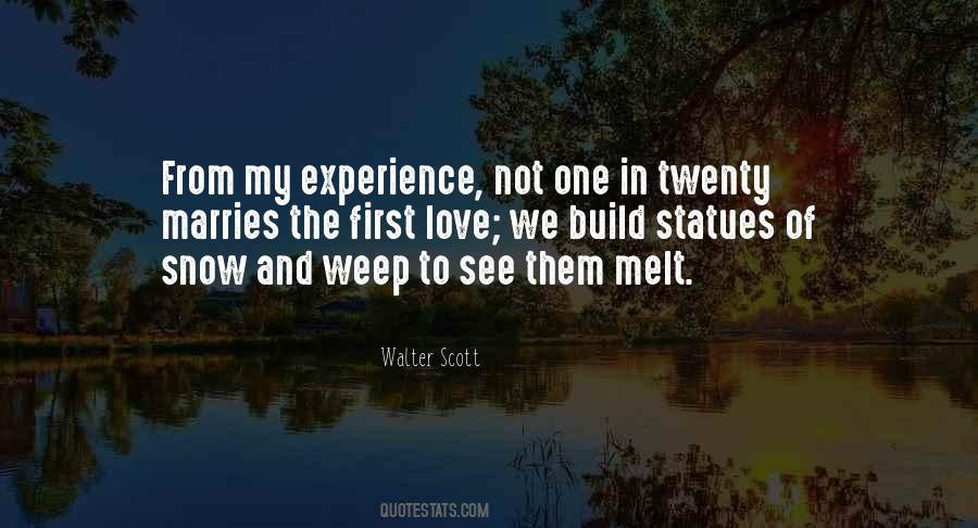 Love And Snow Quotes #680292