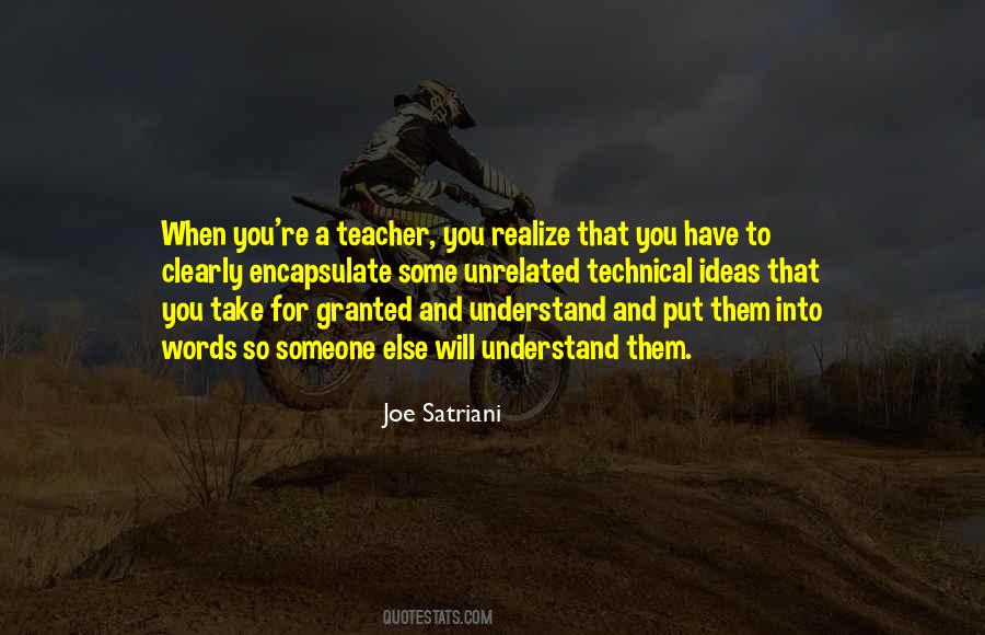 Take You For Granted Quotes #147727