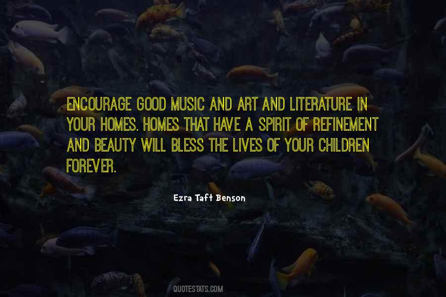 Quotes About Literature And Music #347570