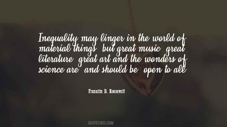 Quotes About Literature And Music #971651