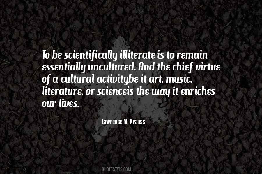 Quotes About Literature And Music #97895