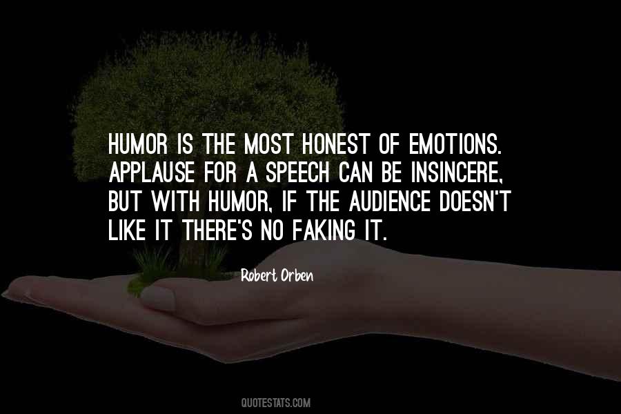 Honest Humor Quotes #1183675