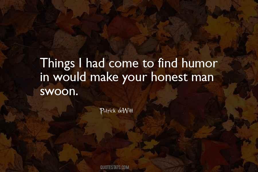 Honest Humor Quotes #1766367