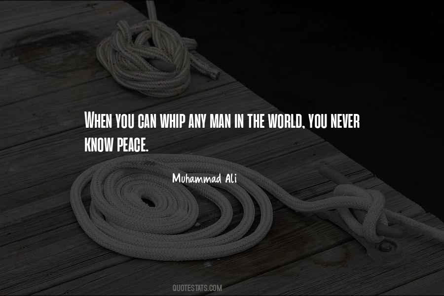 Never Any Peace Quotes #303757