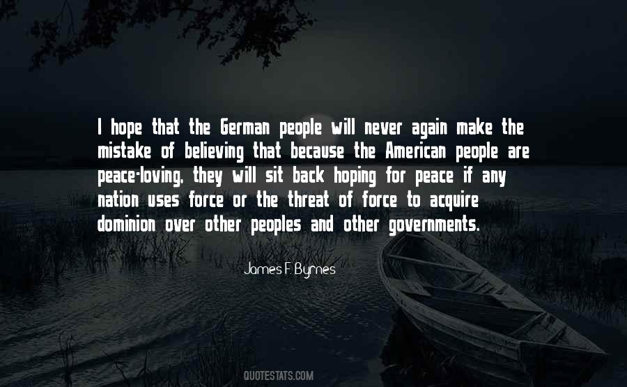 Never Any Peace Quotes #979069
