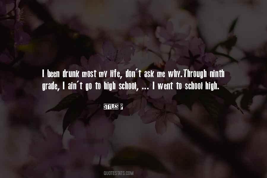 Quotes About Ninth Grade #1173948