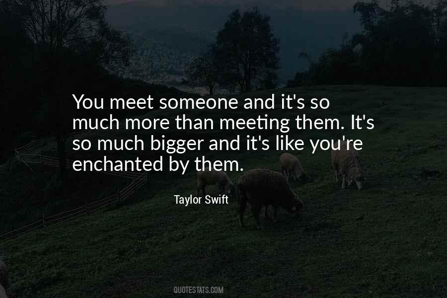 Quotes About Someone You Meet #627884
