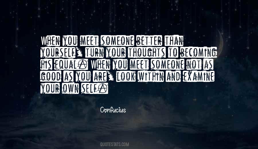 Quotes About Someone You Meet #779648
