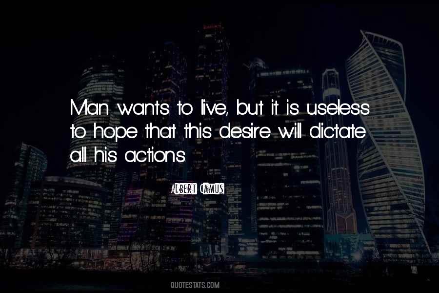 Quotes About Useless Man #1631021