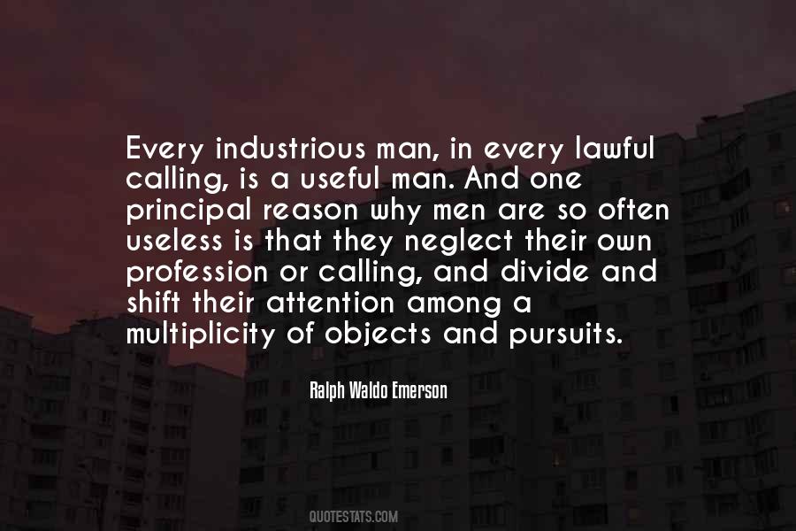 Quotes About Useless Man #617907