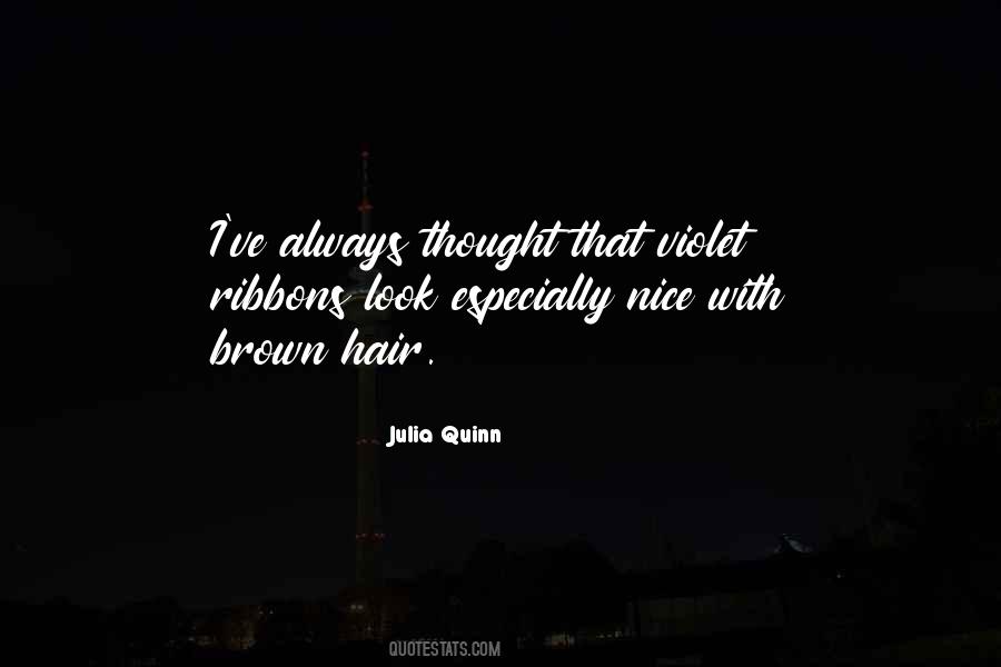 Quotes About Hair Ribbons #1067186