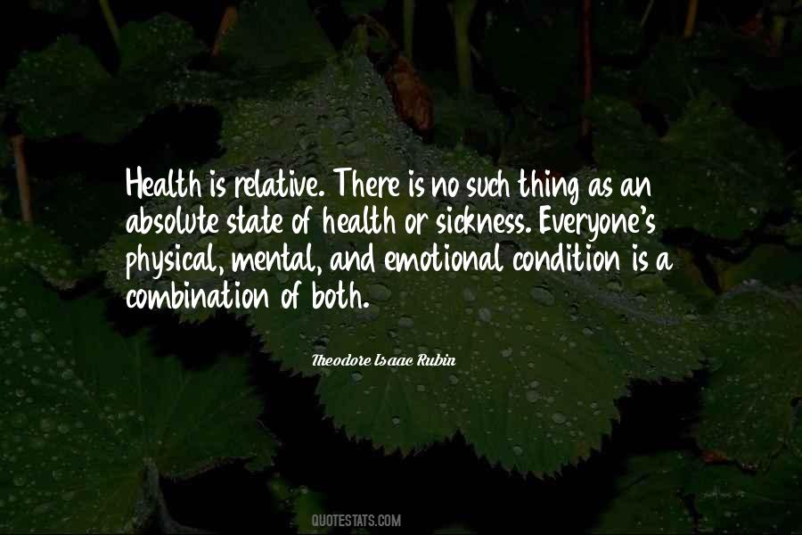 Quotes About Health And Sickness #926328