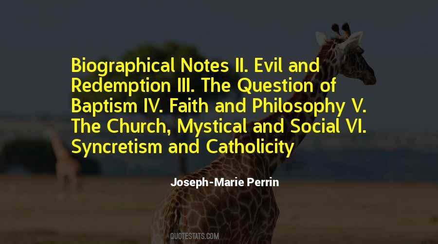 Quotes About Syncretism #1599298