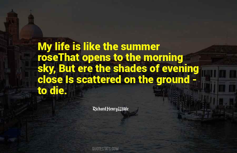 Quotes About Scattered Life #96969