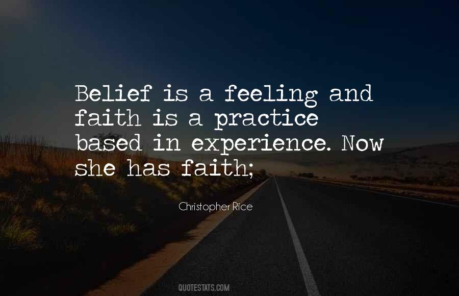 Faith And Belief Quotes #292439