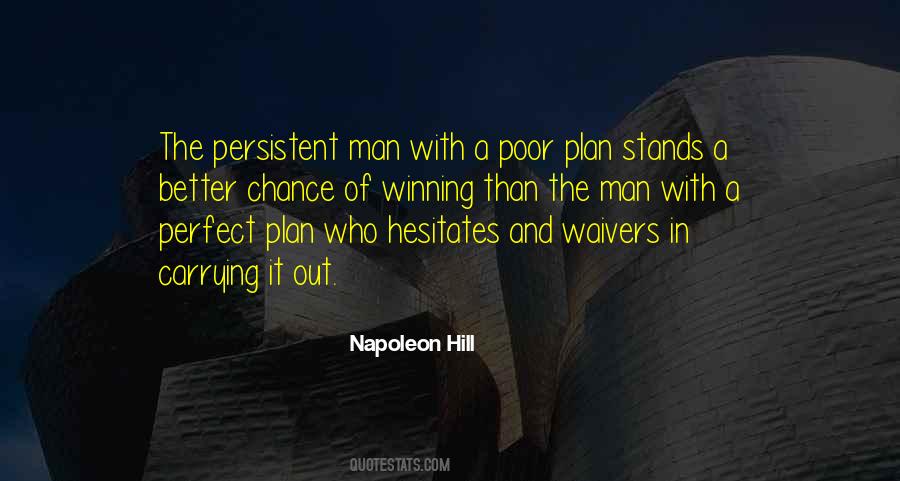 Quotes About A Man With A Plan #1552269