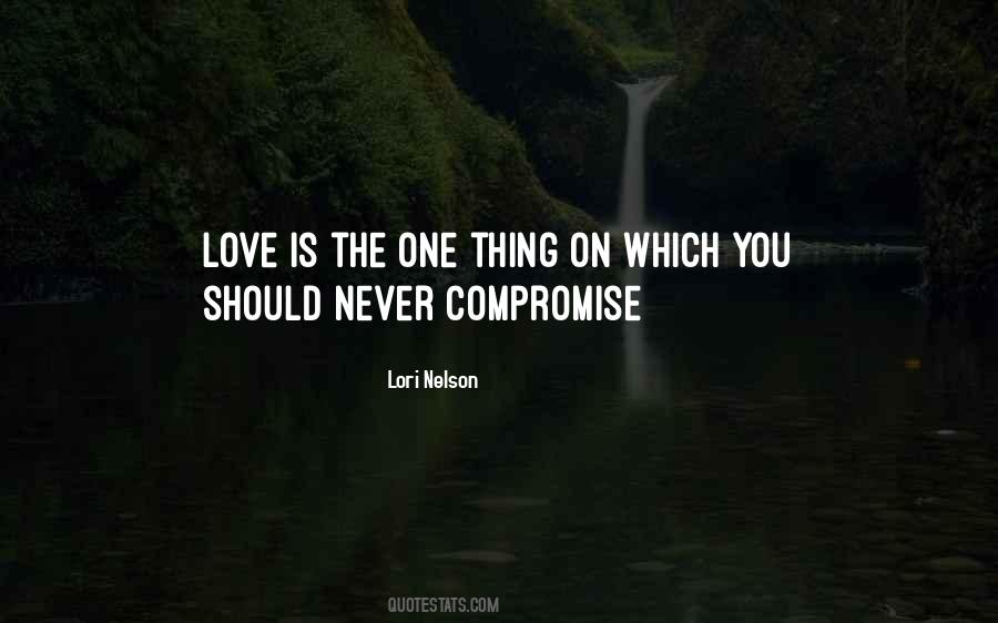 Love Compromise Quotes #1641122