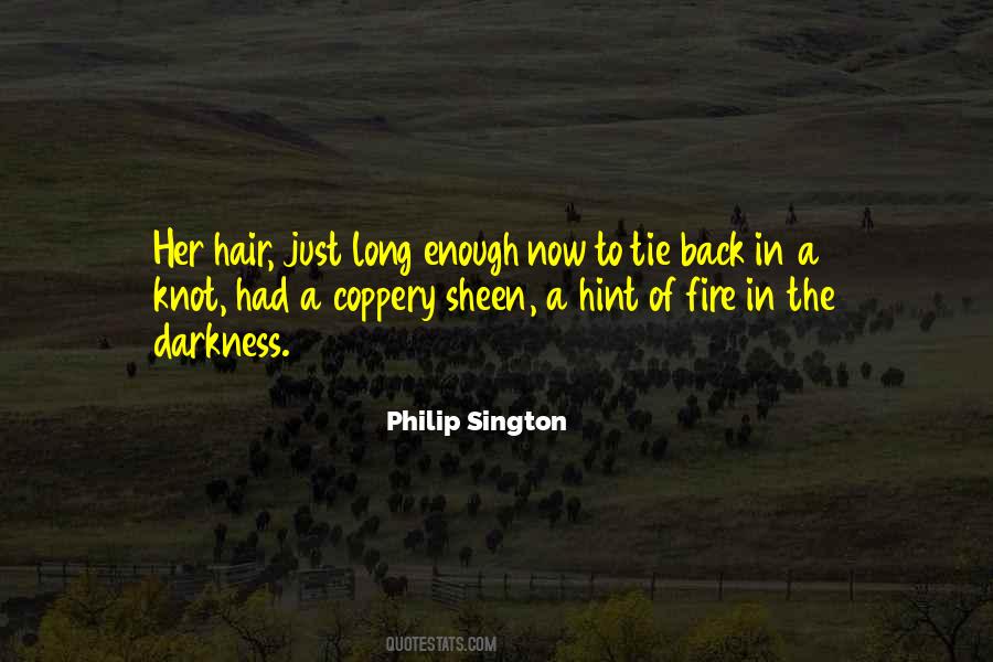 Coppery Hair Quotes #1660004