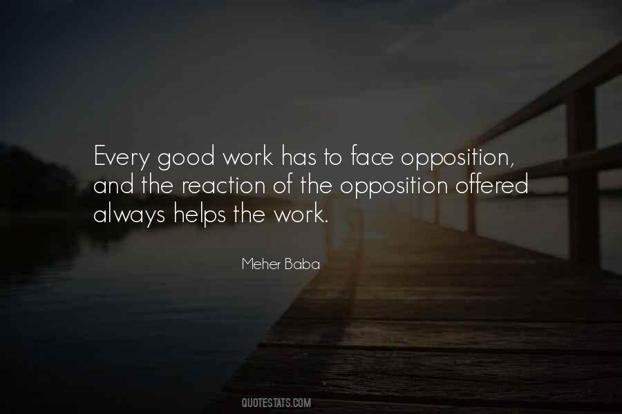 Quotes About Opposition #1153795