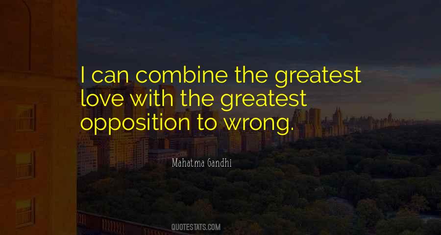 Quotes About Opposition #1155596