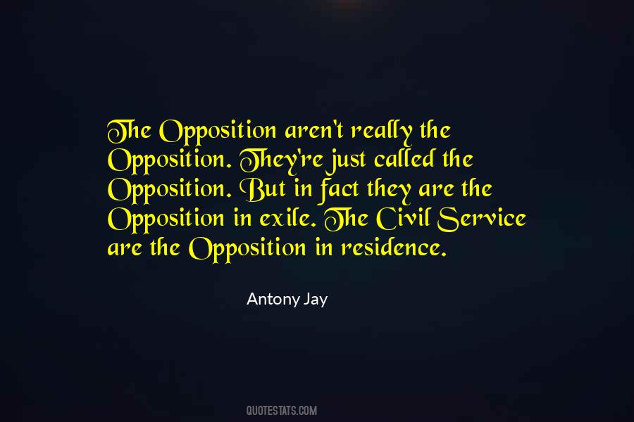 Quotes About Opposition #1171768