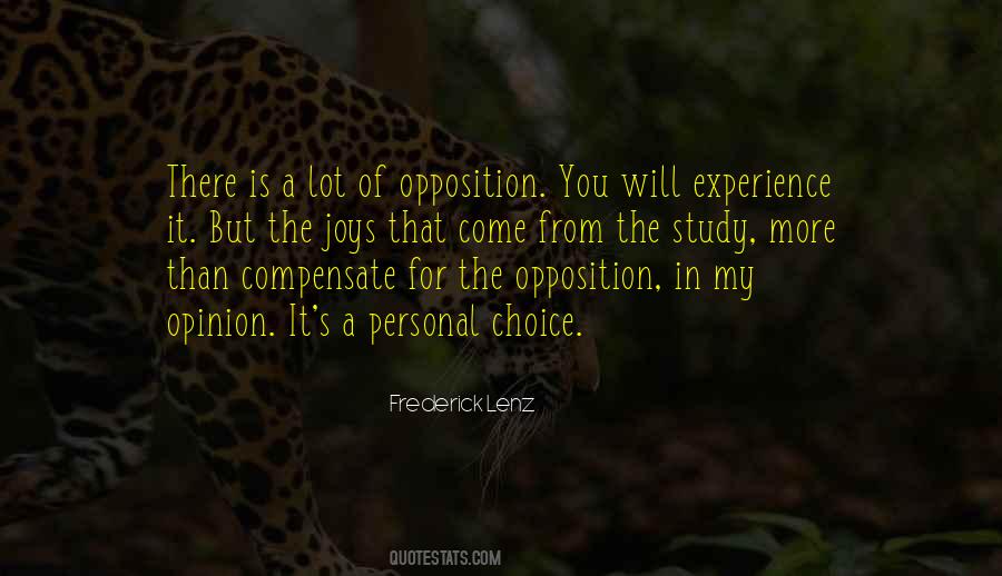 Quotes About Opposition #1412490