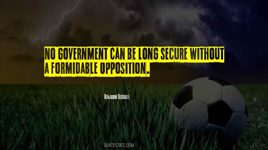 Quotes About Opposition #1416736