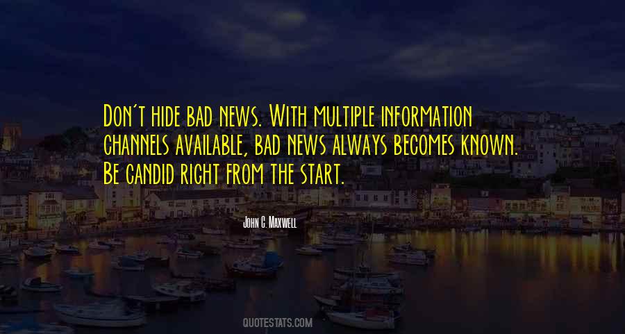 Right Information Quotes #272402