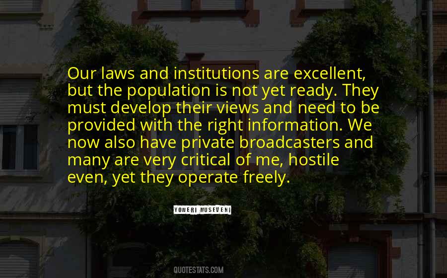 Right Information Quotes #480658