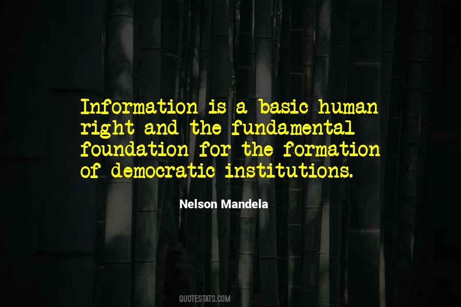 Right Information Quotes #533442