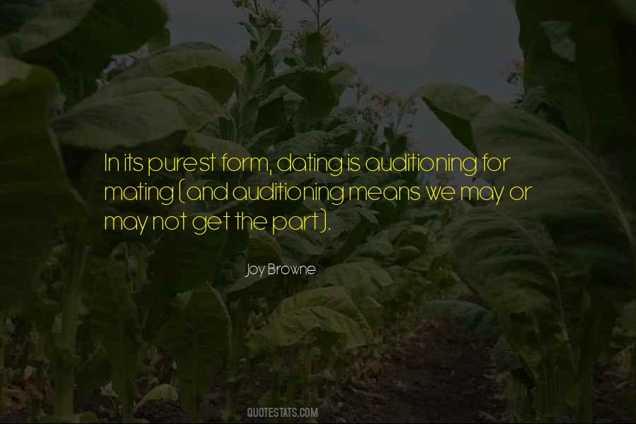 Quotes About Mating #786814