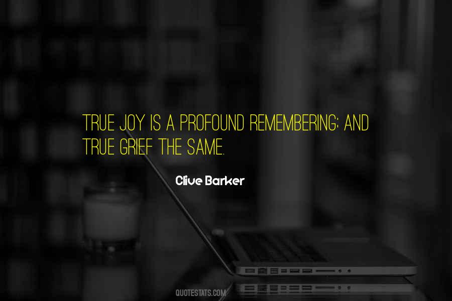 Profound Joy Quotes #1013054