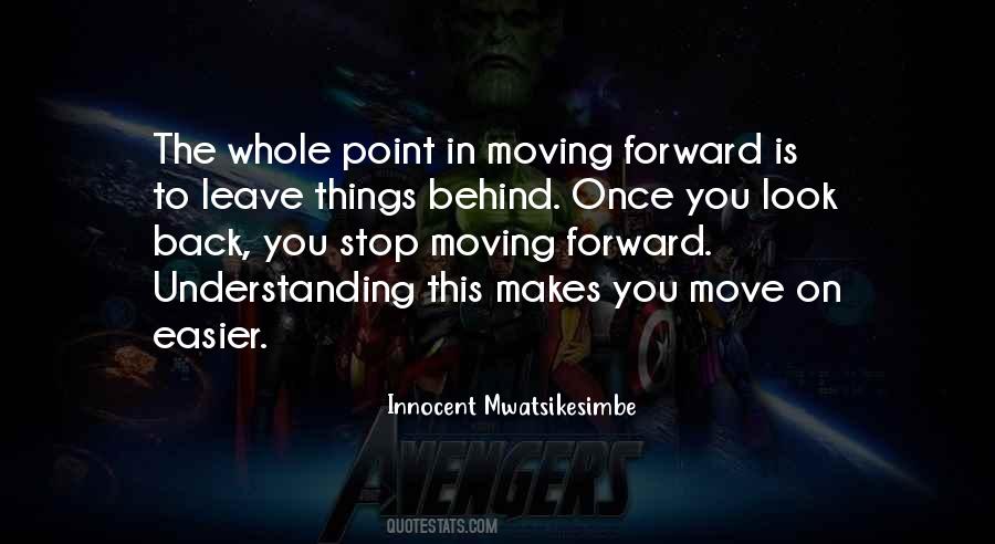 Quotes About Moving On In Life #1395849