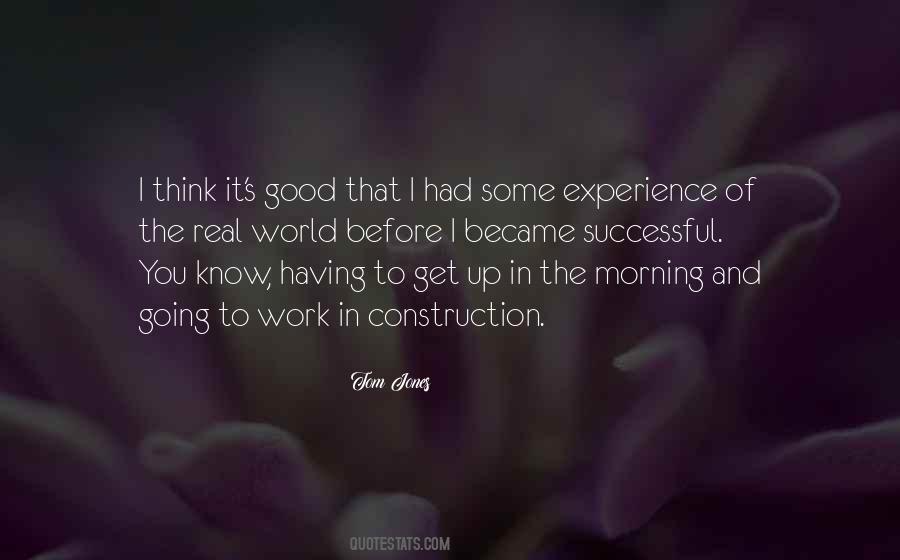 Quotes About Real World Experience #1070327