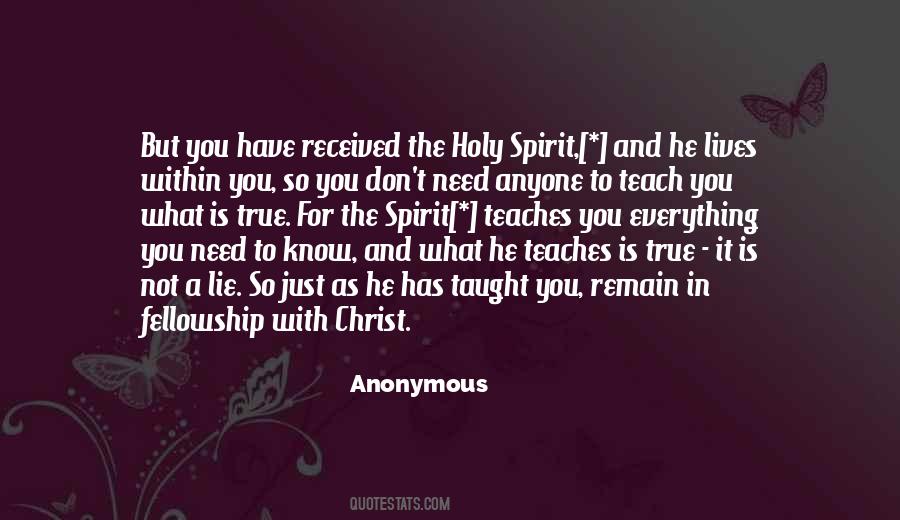 Christ Now Lives Quotes #80774