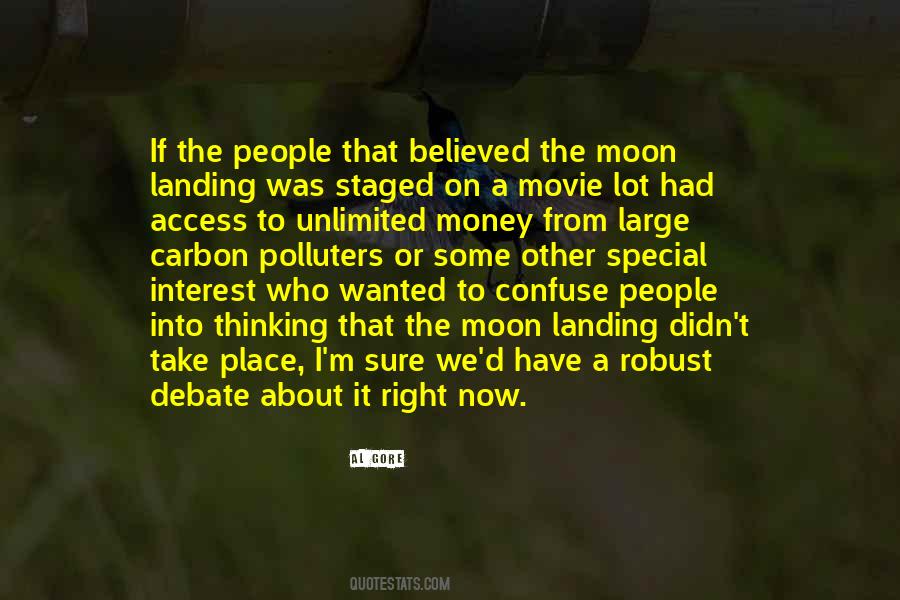 Quotes About Man Landing On The Moon #937861