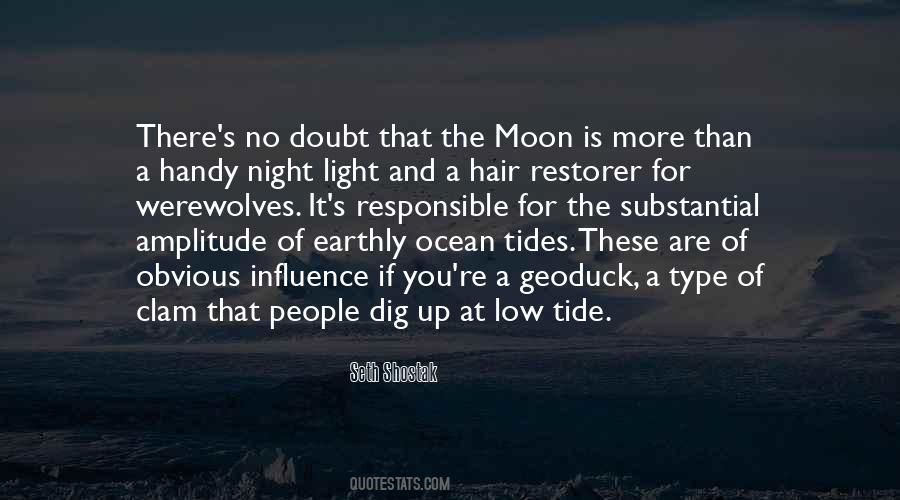 Quotes About The Moon And The Ocean #1039540